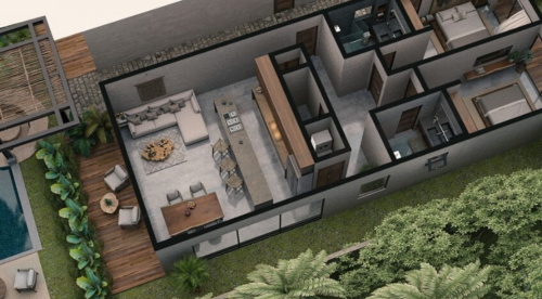 Agua Santa Vibe Tulum – 2 bedrooms condos