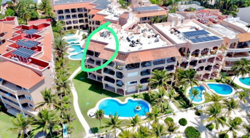 3 Bedrooms Condo Beachfront for Sale Puerto Aventuras