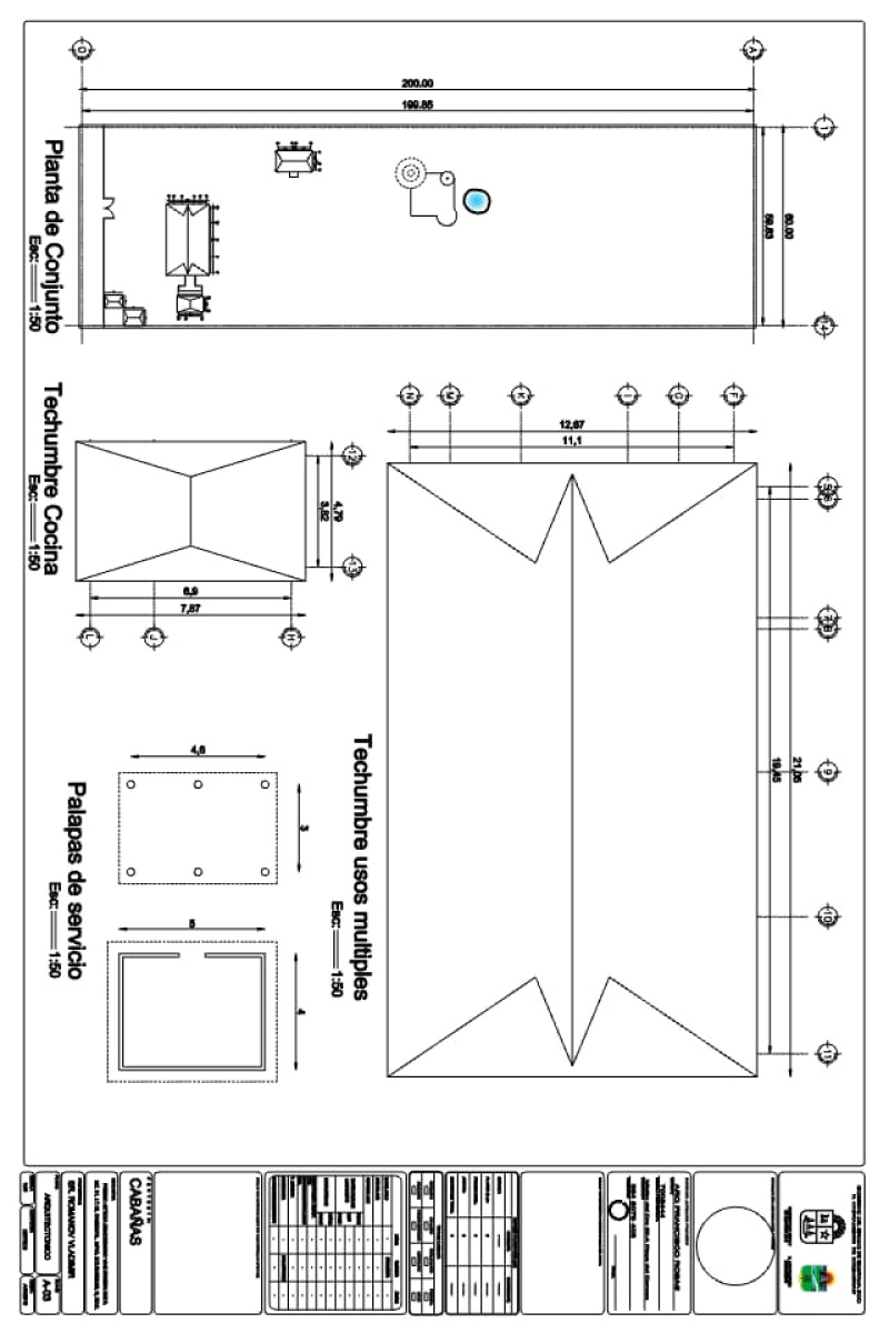 Land with cenote and Temascal