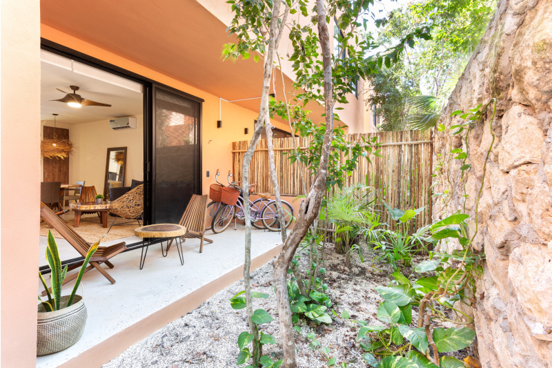 Amazing Two bedroom eco-chic apartment in tulum, mexican caribbean