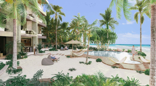 Kaoba Tulum – 1 bedrooms PH Tulum beach front