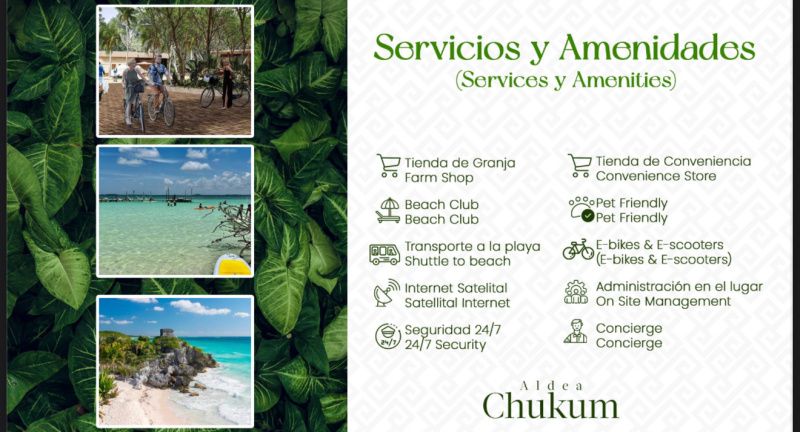 Residential land lots in Presale in Tulum 20% downpayment + 36 payments 0% interest