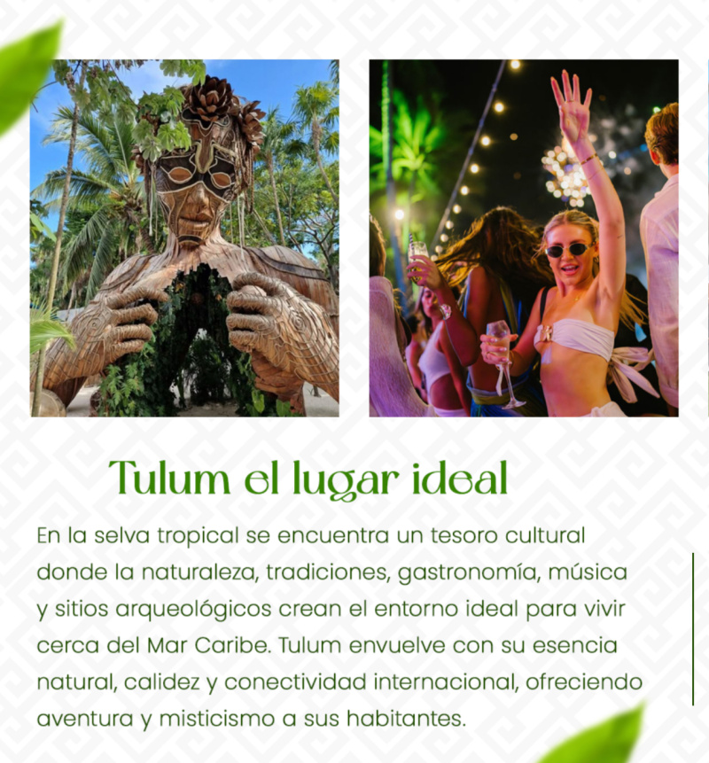 Residential land lots in Presale in Tulum 20% downpayment + 36 payments 0% interest