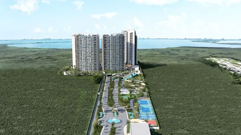 Aurora Towers Cancun - Apartments with Laguna views - Delivery in 2028