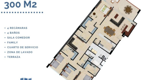 La Vela Torre1 4Bedrooms Condo Puerto Cancun for Sale