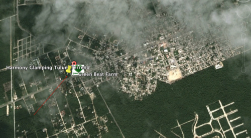 Tulum – Lot 2500 m2 Federal highway front